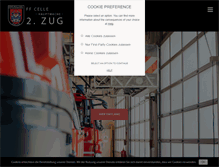 Tablet Screenshot of ffw-celle-2zug.de
